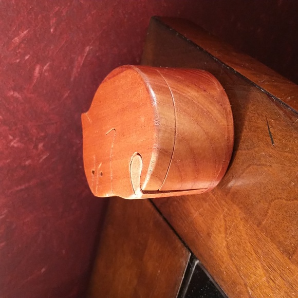 NIB - Hawthorne Direct Wooden Art Cat Puzzle Box - Vintage 1970s - Q8 - Picture 7 of 9